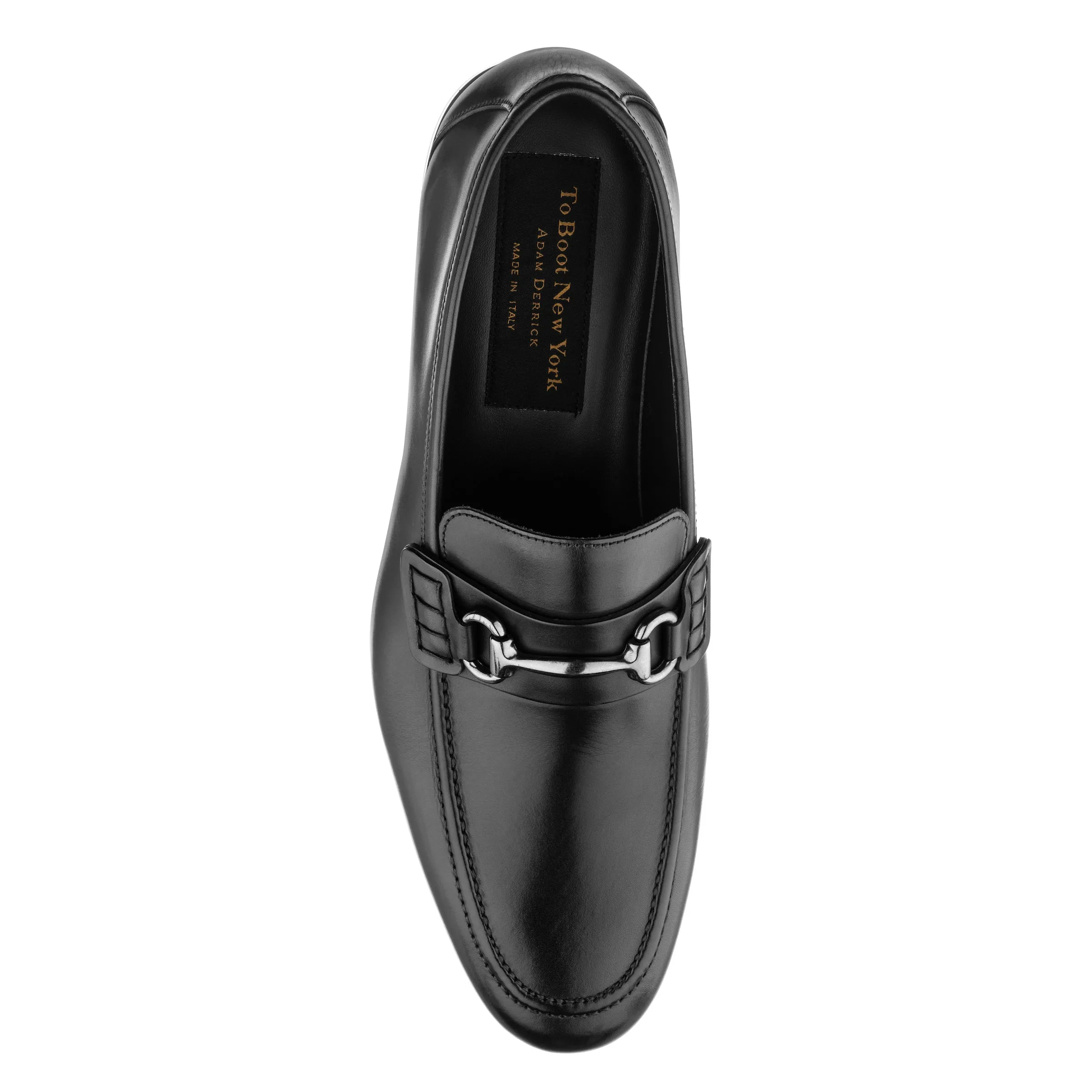 Agostino Black bit loafer