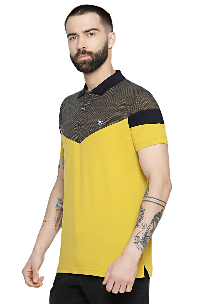 Axmann Solid Designed Polo T-Shirt