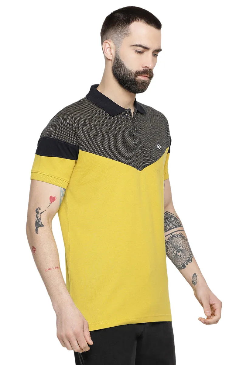 Axmann Solid Designed Polo T-Shirt