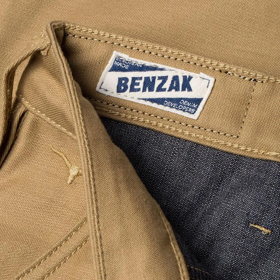 Benzak Denim Developers - BC-01 - TAPERED CHINO - 10 oz. Golden Brown Military Twill