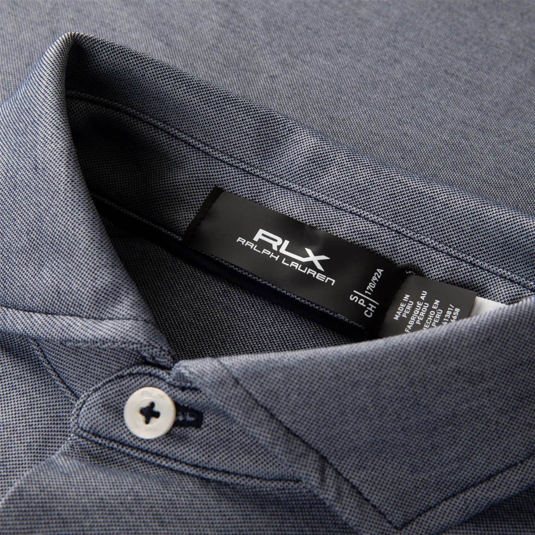 Classic Fit Performance Polo Shirt Refined Navy - SS24