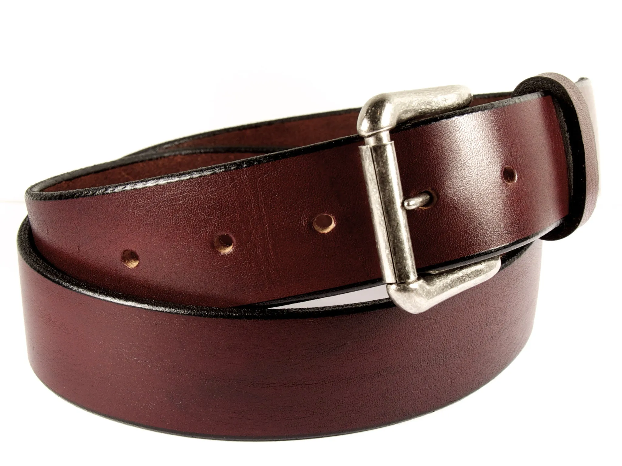 Cognac Latigo Leather Belt