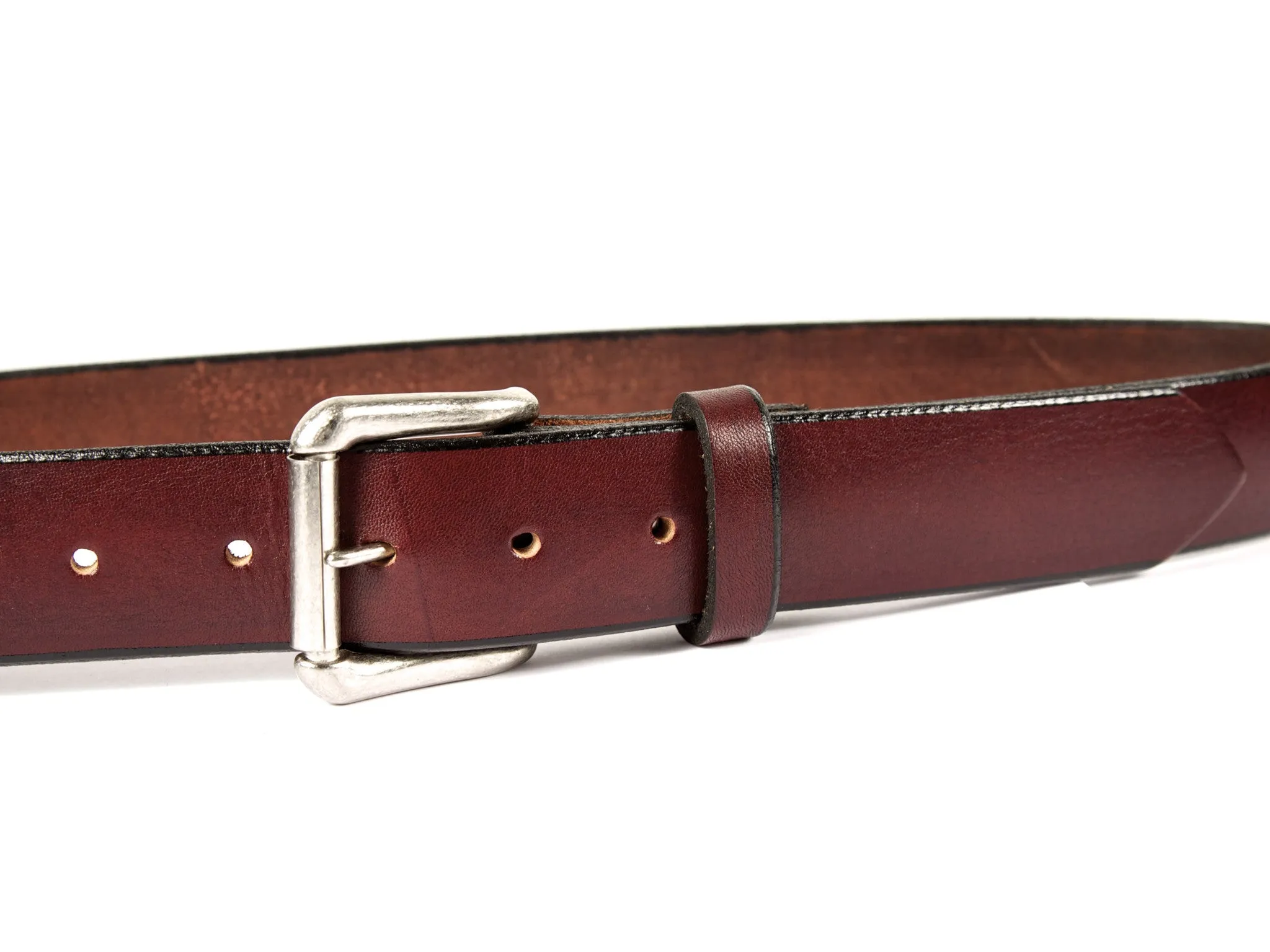 Cognac Latigo Leather Belt