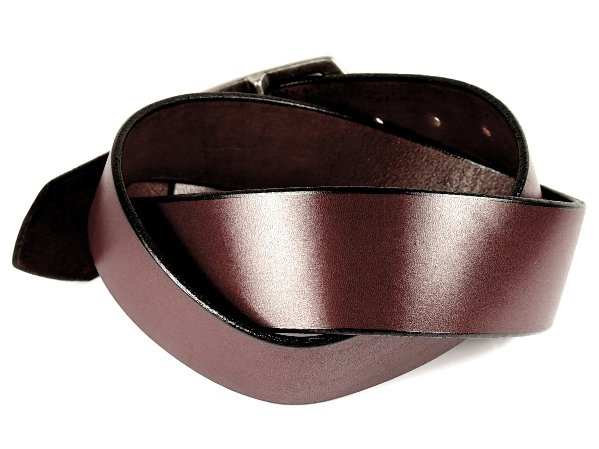 Cognac Latigo Leather Belt