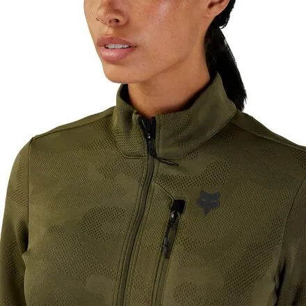 Full Zip Midlayer Ranger Women's Fox Racing Olive Green