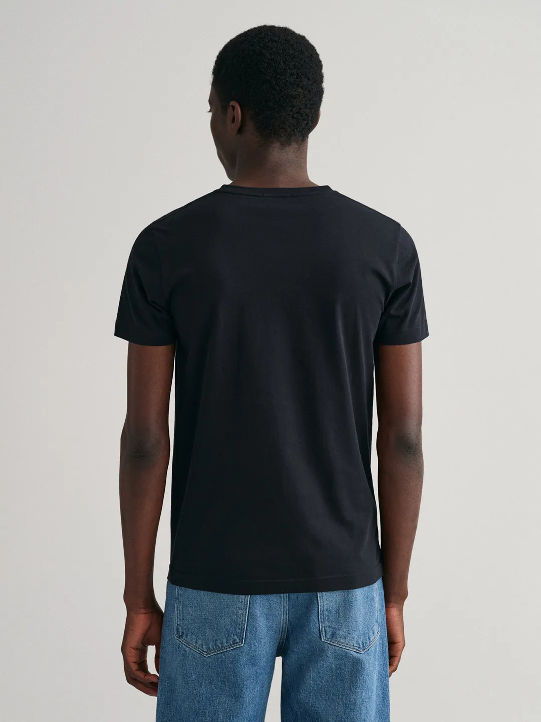 Gant Black Original Regular Fit T-Shirt