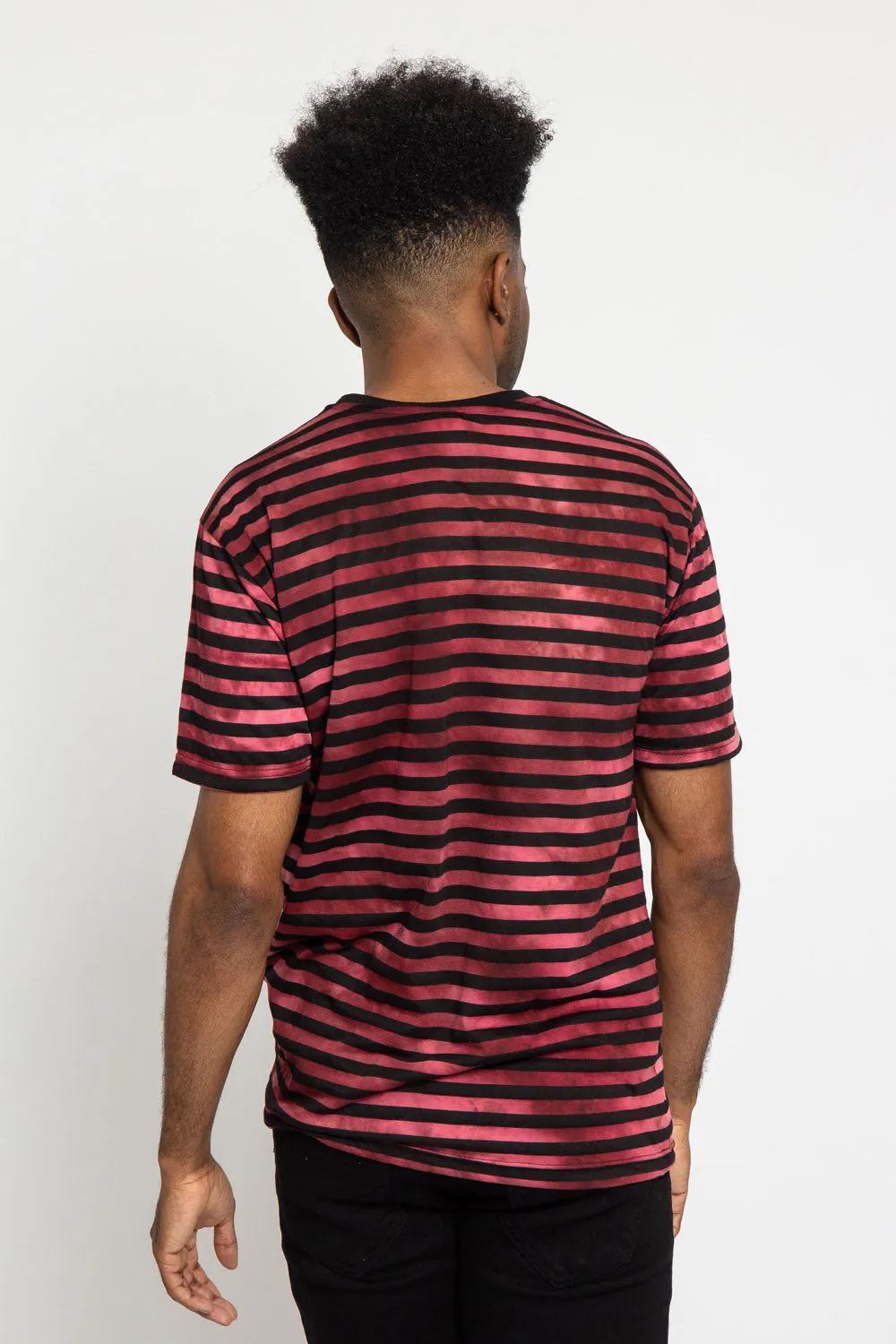 Horizontal Striped Fearless Tiger T-Shirt