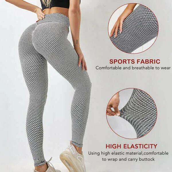 Leggings Women Butt Lifting Workout Sports High Waist Yoga Pants