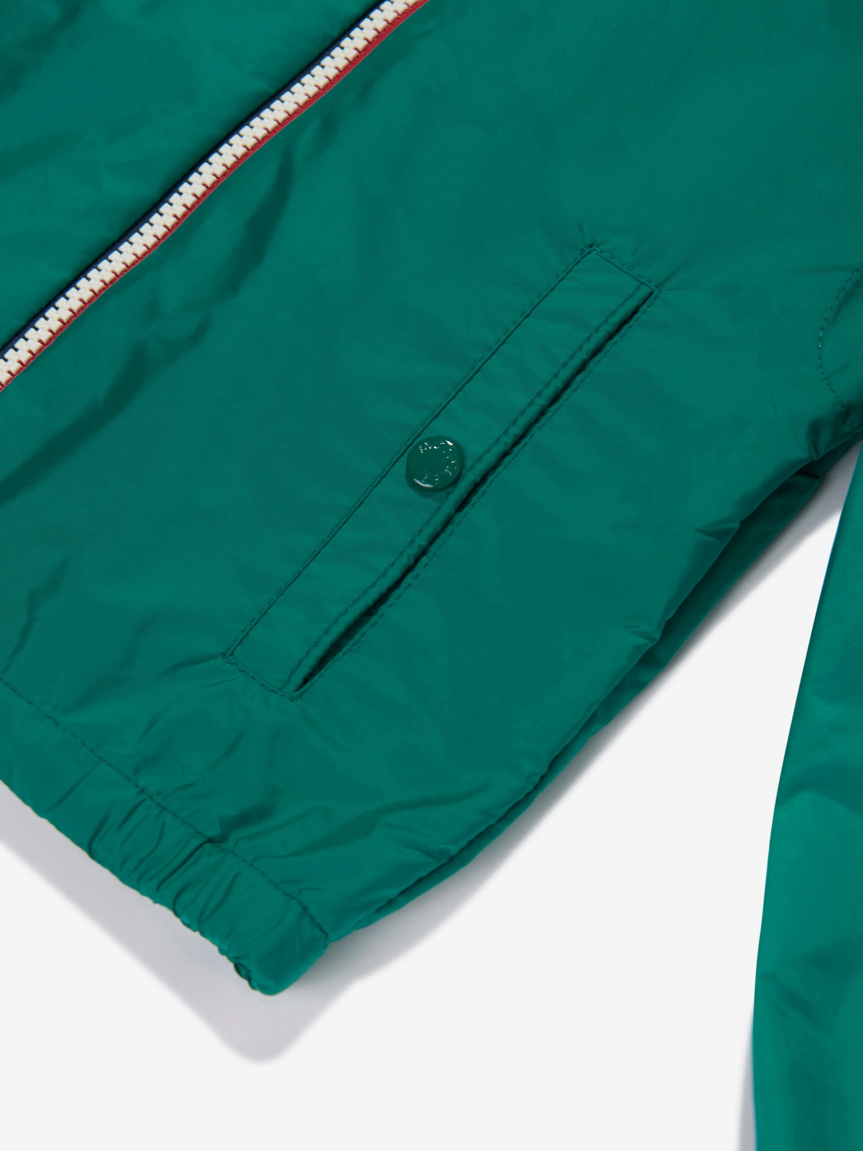 Moncler Enfant Boys New Urville Jacket in Green