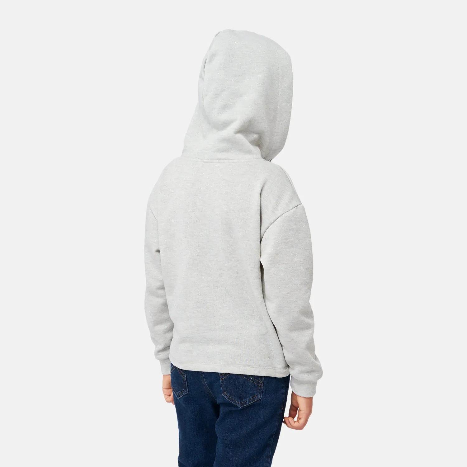 One Friday Kids Girls White Hoody