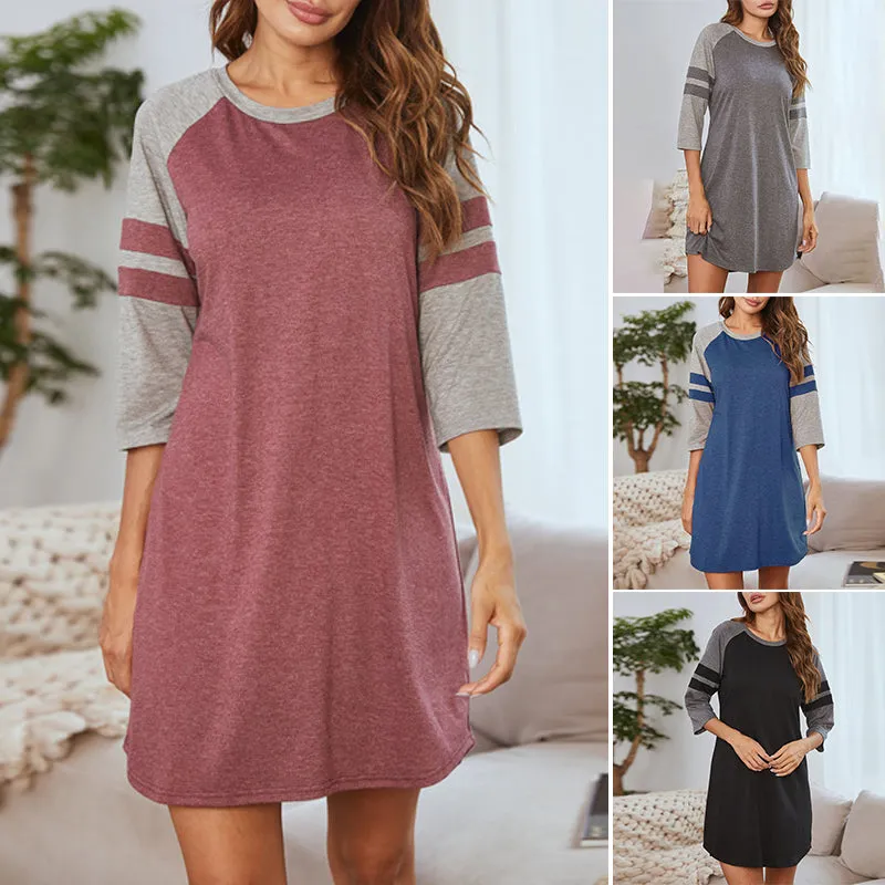 Panelled Casual Dress