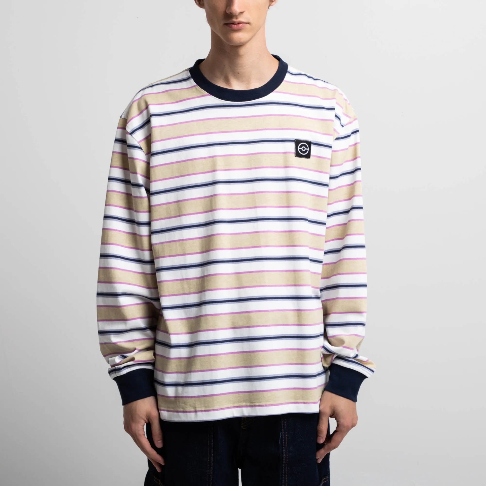 Poké Ball Multi-Striped Long Sleeve