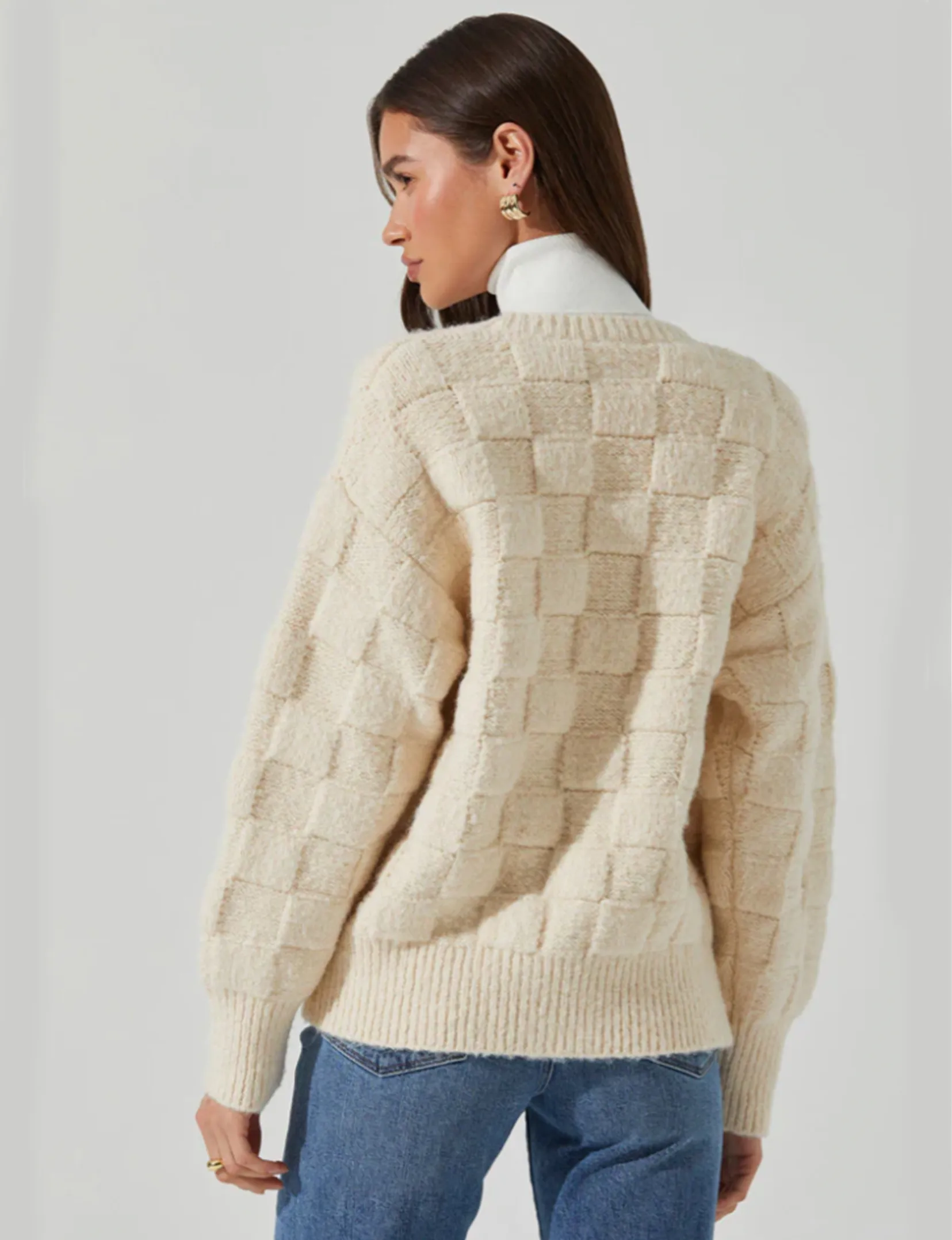 Quinby Cardigan, Cream