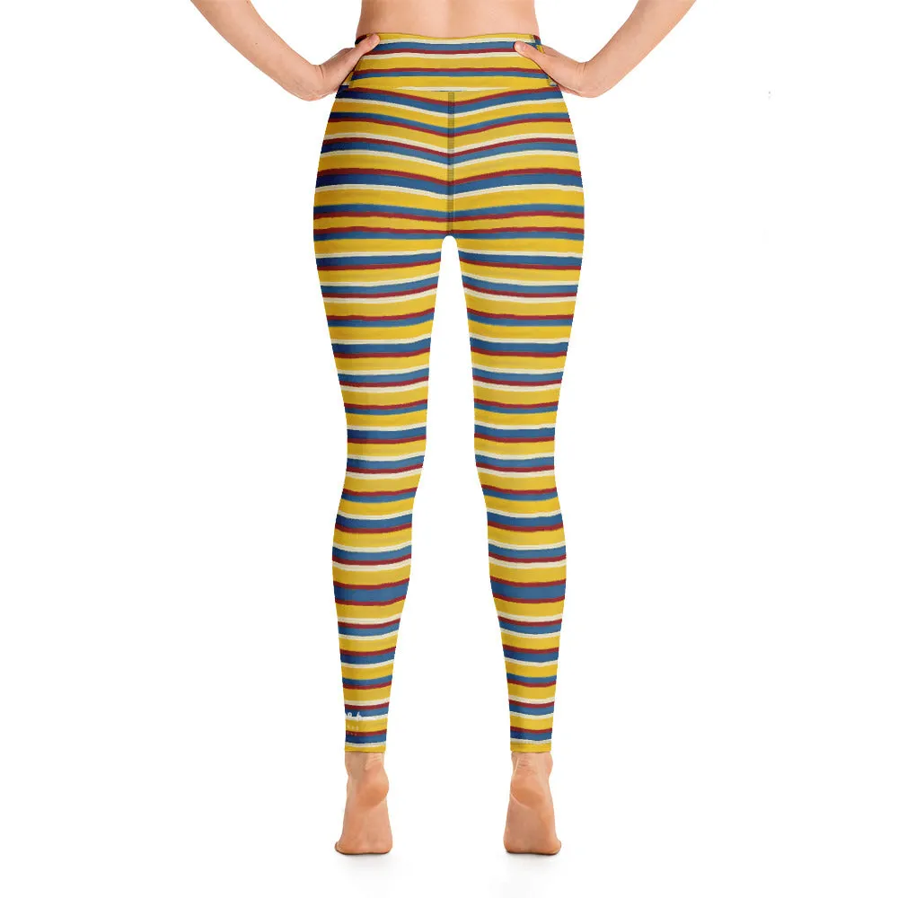 Riviera Stripe Yoga Leggings