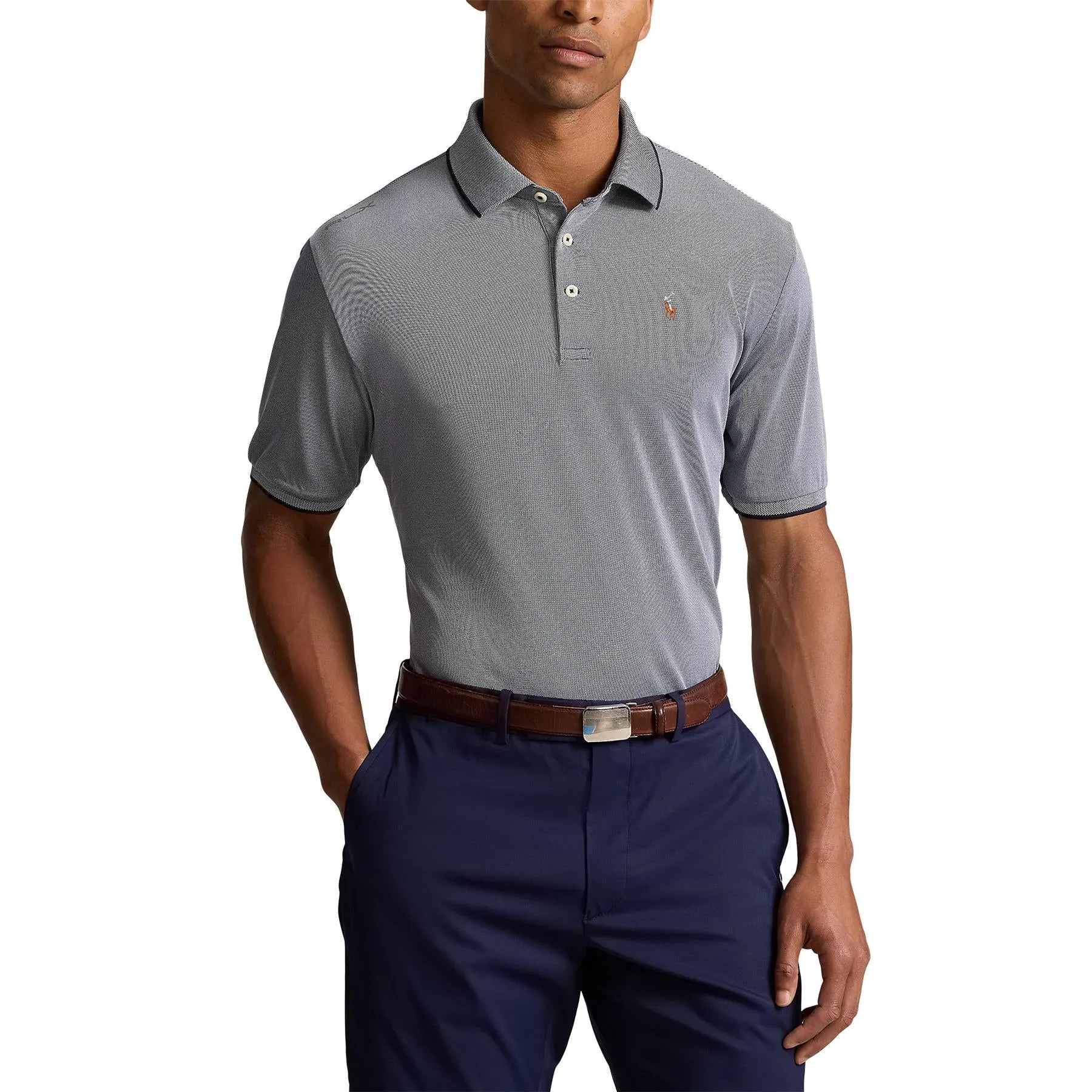 RLX Performance Pique Polo Refined Navy - AW24