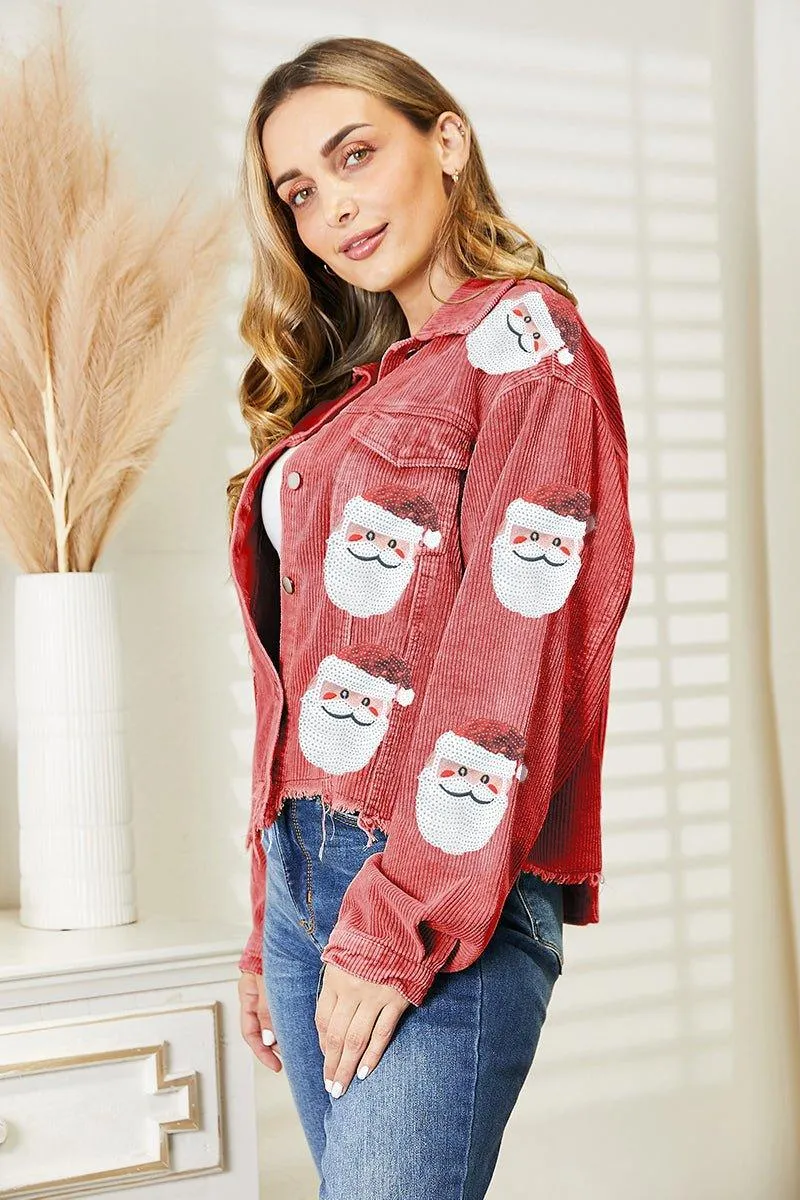 Sassy Santa Sequin Jacket