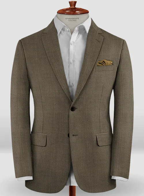 Scabal Milna Brown Wool Jacket