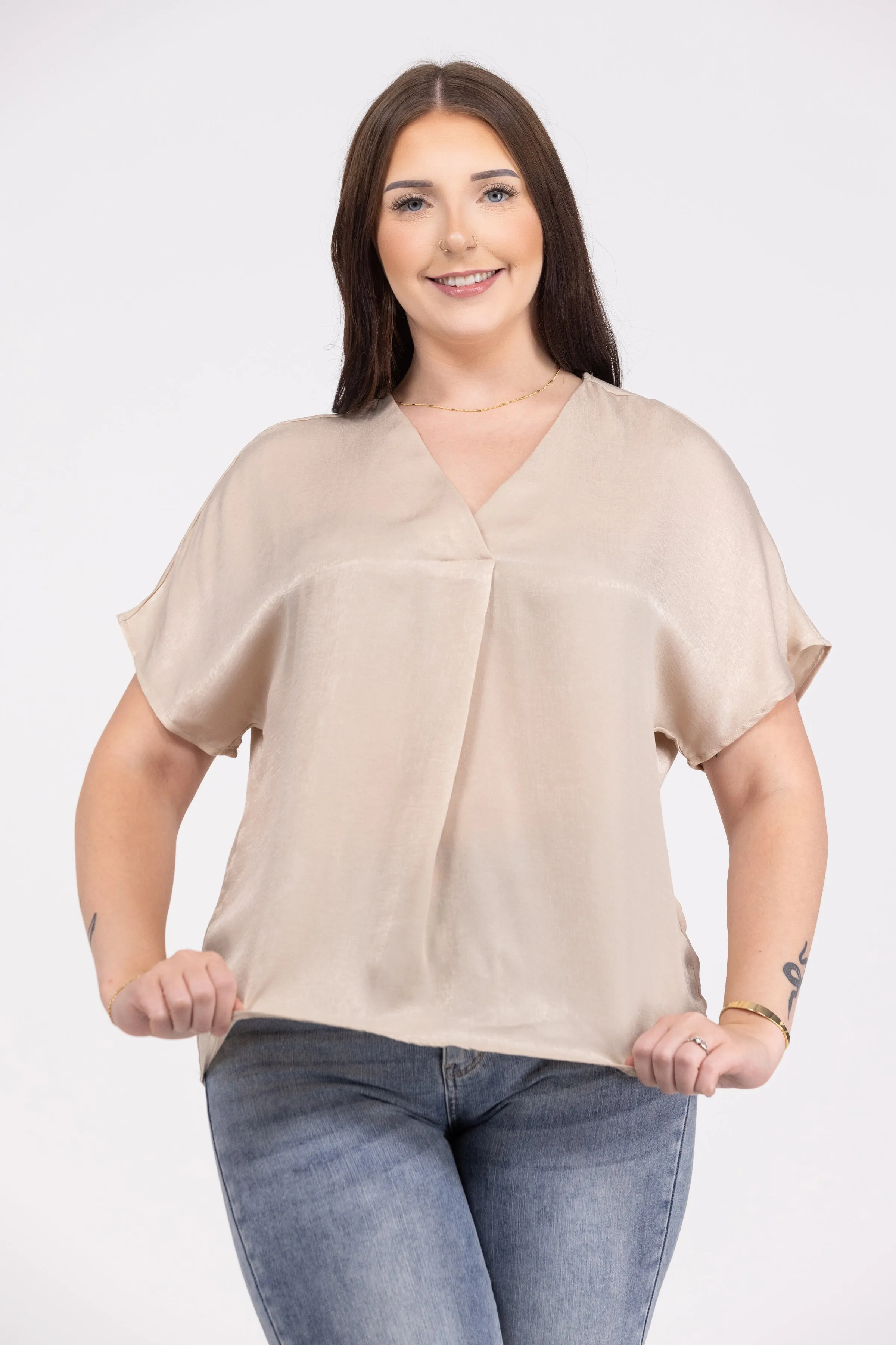 Stop And Stare Short Sleeve Top