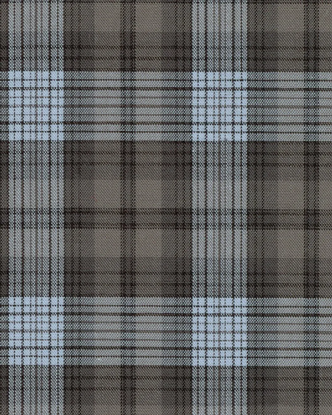 Summer Brown Grey Plaid