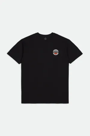 Terminal S/S Standard Tee - Worn Wash Black