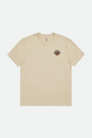 Terminal S/S Standard Tee - Worn Wash Cream