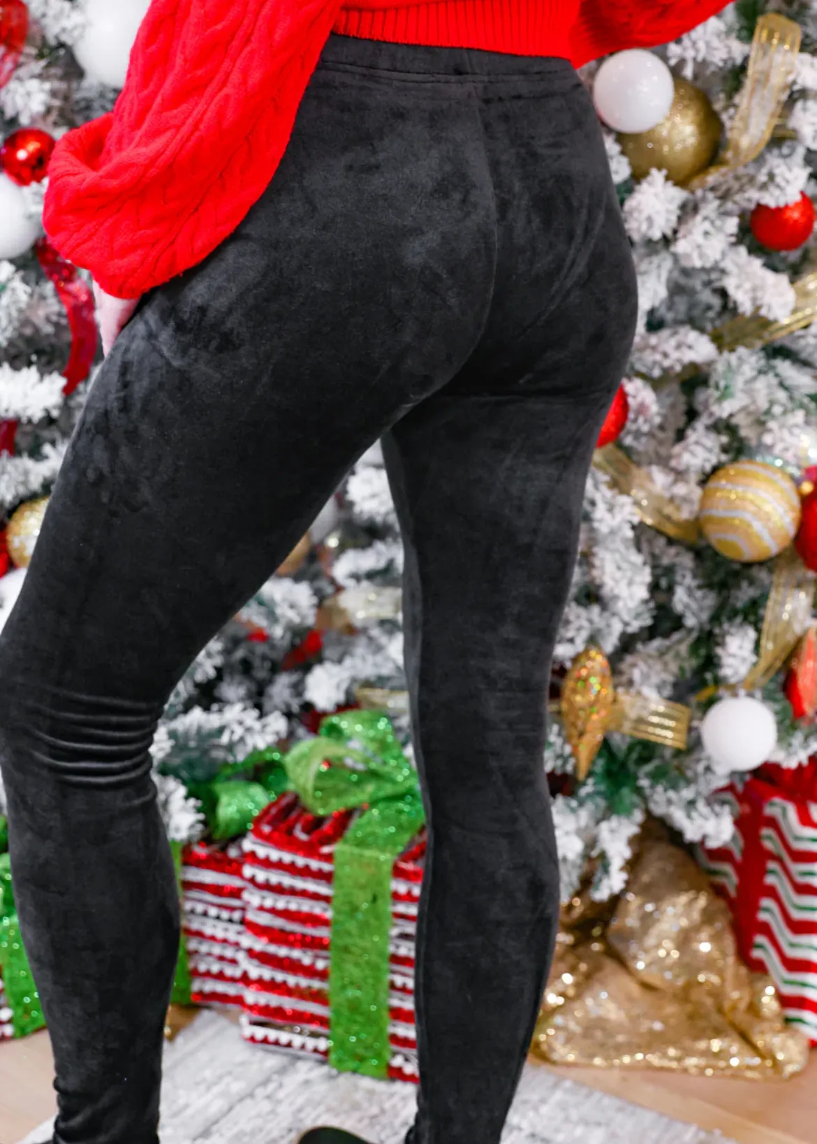 Valerie Velvet Leggings