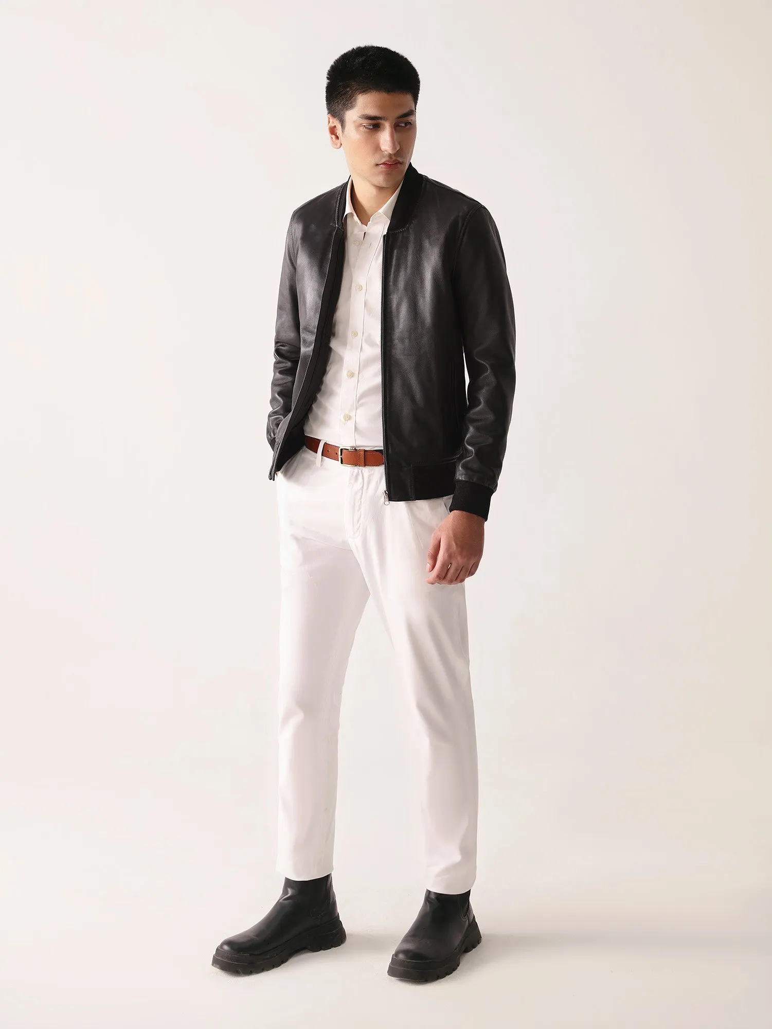 White Slim Fit Chino