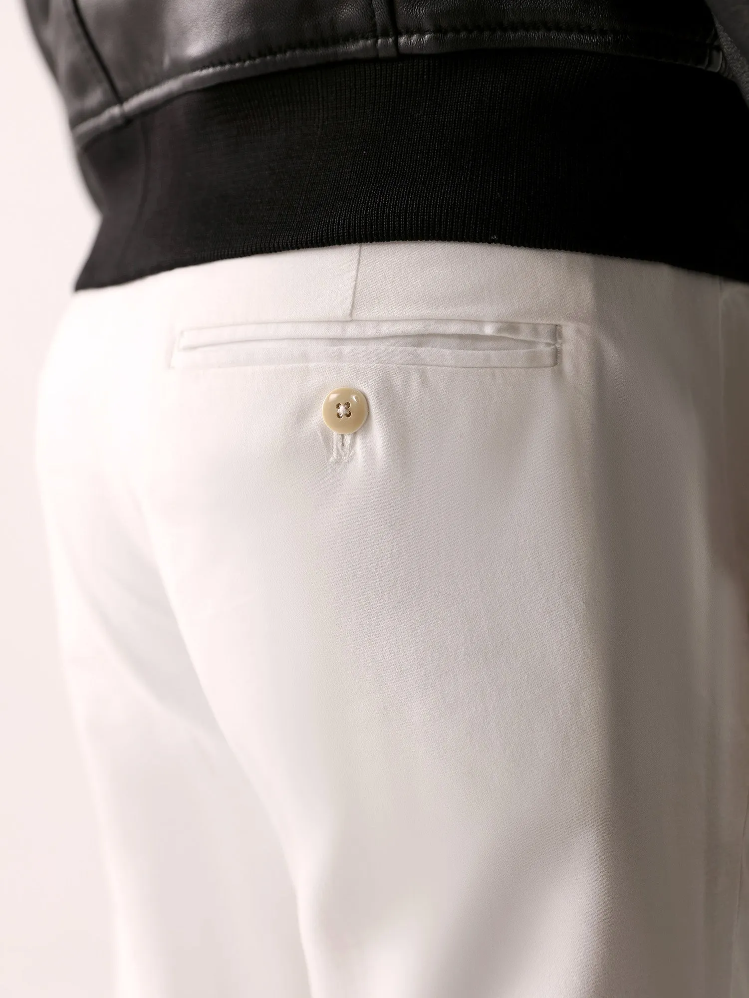 White Slim Fit Chino