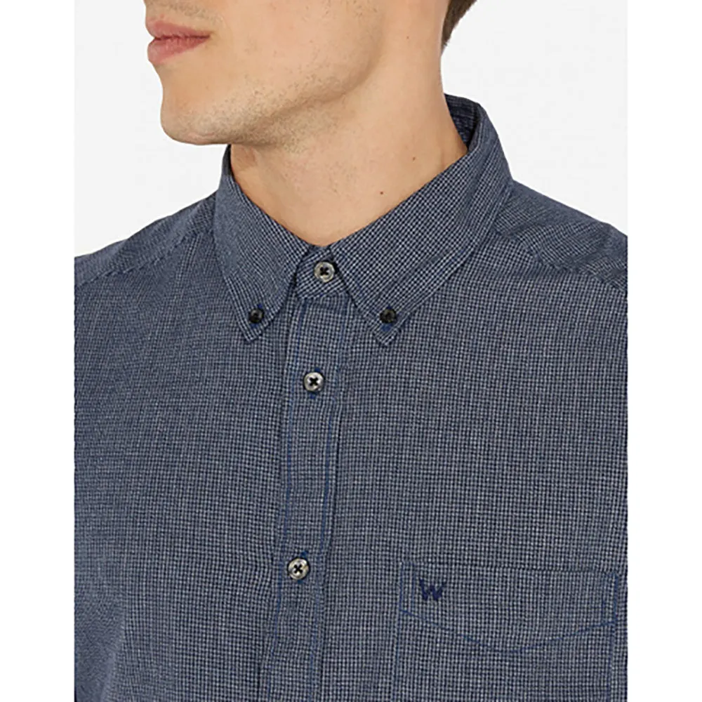 Wrangler Navy Button Down Shirt R